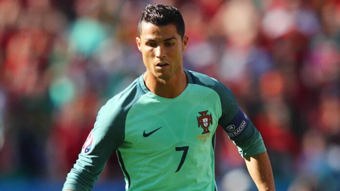 Cristiano Ronaldo Portugal Against Hungary