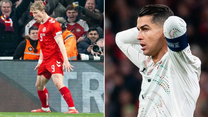 Cristiano Ronaldo Portugal Match Celebration