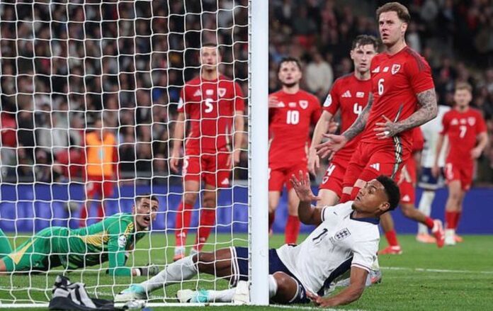 England Football Team Vs Latvia Match