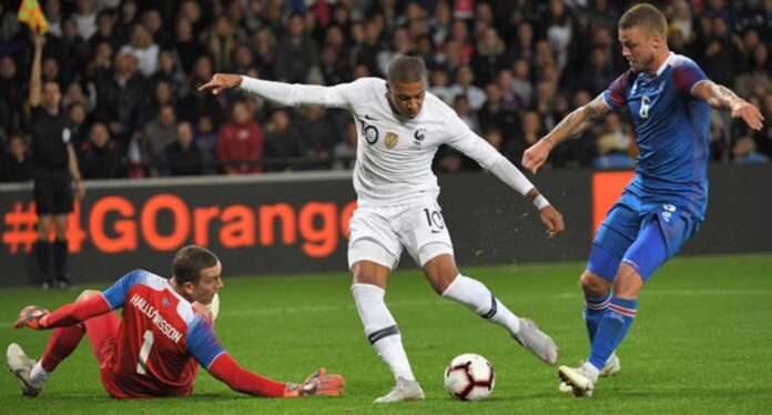 France National Team Vs Iceland Match