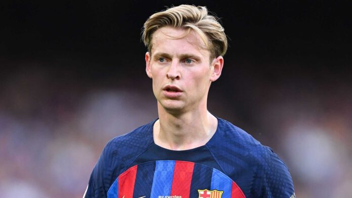Frenkie De Jong El Clasico Brawl