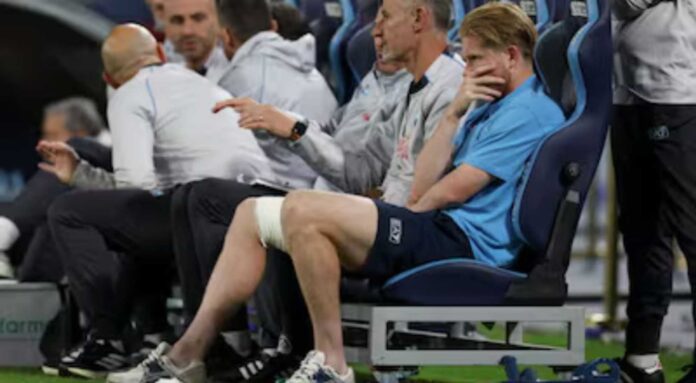 Kevin De Bruyne Napoli Injury