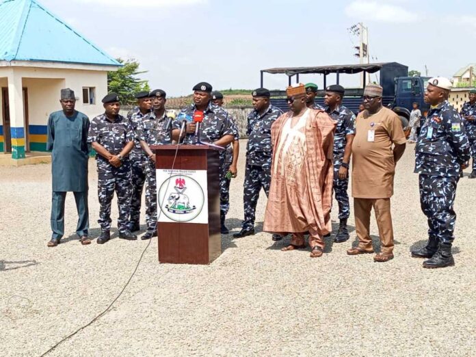 Nasarawa Police Commissioner Shetima Jauro Press Briefing