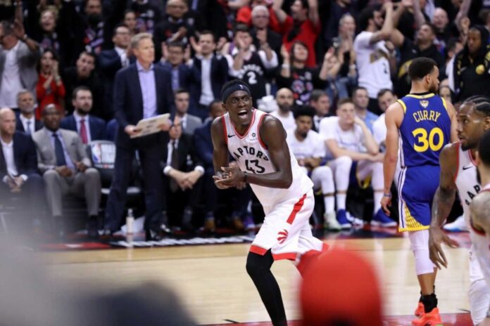 Nba Players On Court During Game