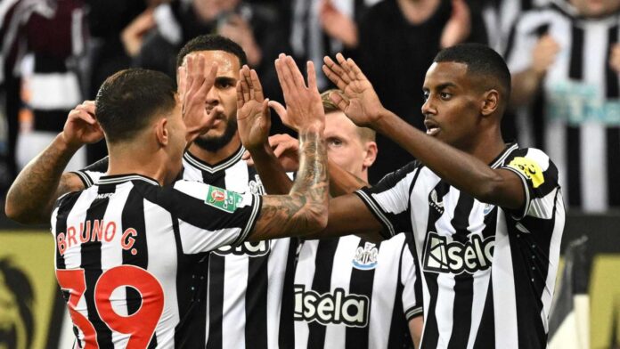 Newcastle Vs Tottenham Carabao Cup Clash