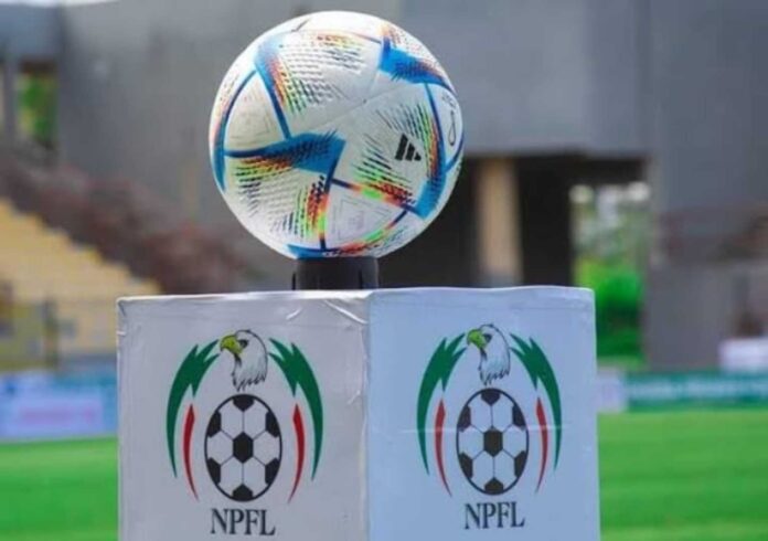Nigeria Premier Football League Action