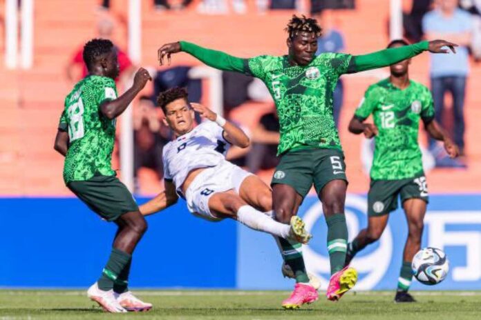 Nigeria U20 Flying Eagles In Action