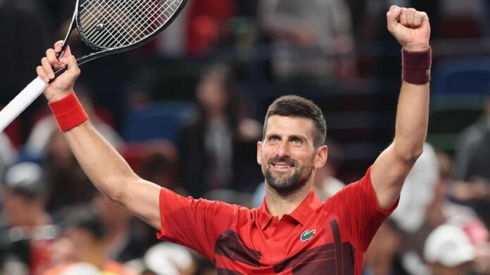 Novak Djokovic At Paris Masters 2025