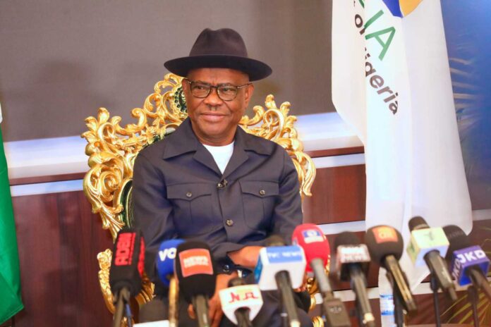 Nyesom Wike Speaking At Media Chat