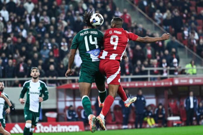 Olympiacos Aek Derby Football Match