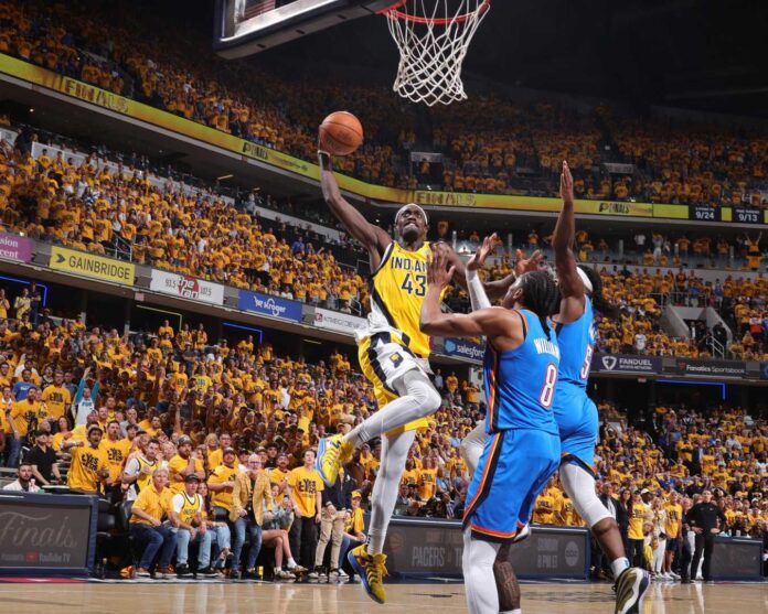Pascal Siakam Indiana Pacers Basketball Game