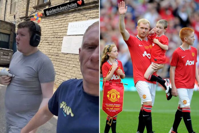 Paul Scholes Caring For His Autistic Son Aiden