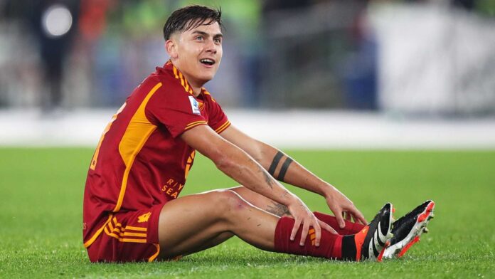 Paulo Dybala Roma Football Match