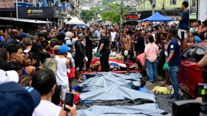 Police Raid Rio De Janeiro, Bodies In Street