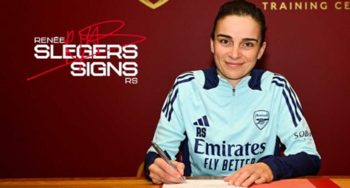 Renée Slegers Arsenal Women's Team