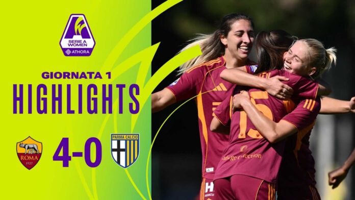 Roma Vs Parma Match Highlights