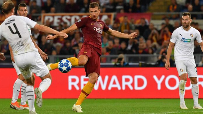 Roma Vs Viktoria Plzen Match Highlights
