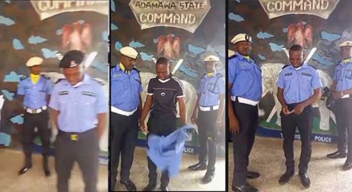 Adamawa State Police Command Scene