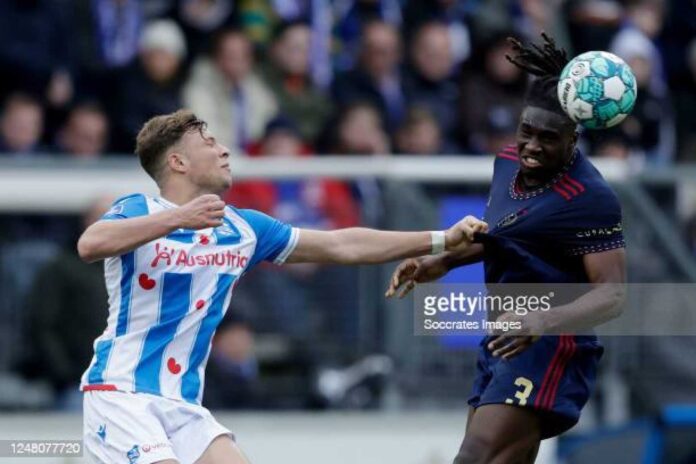 Ajax Vs Heerenveen Football Match