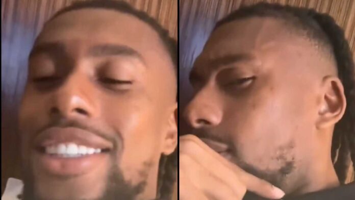 Alex Iwobi Hotel Video Morocco