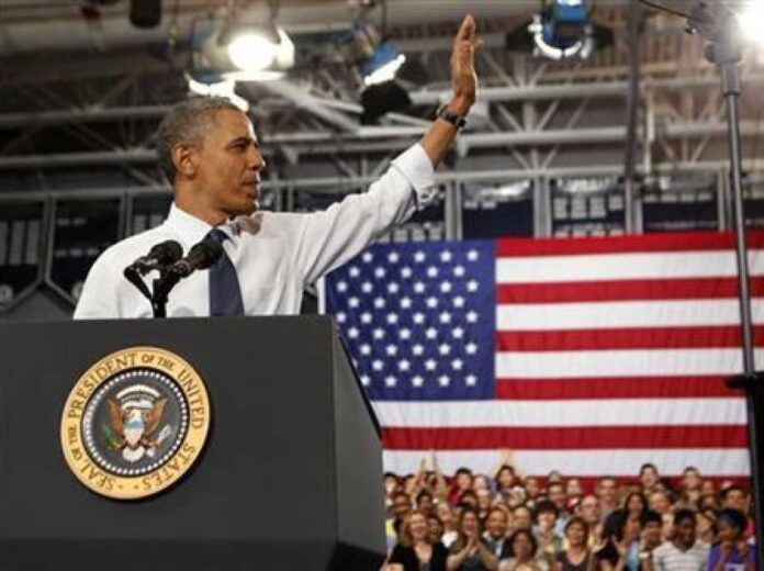 Barack Obama At Virginia Rally