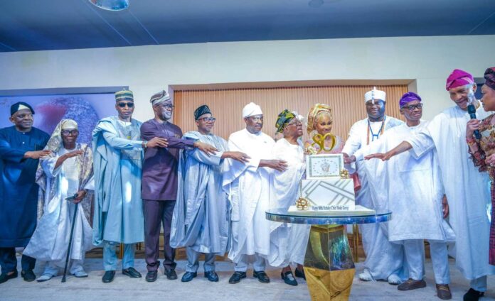 Bola Tinubu At Olabode George's 80th Birthday