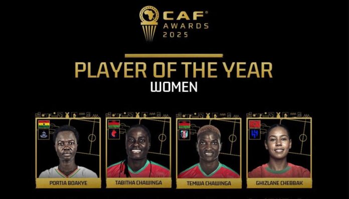 Caf Awards Nominees And Winners 2025