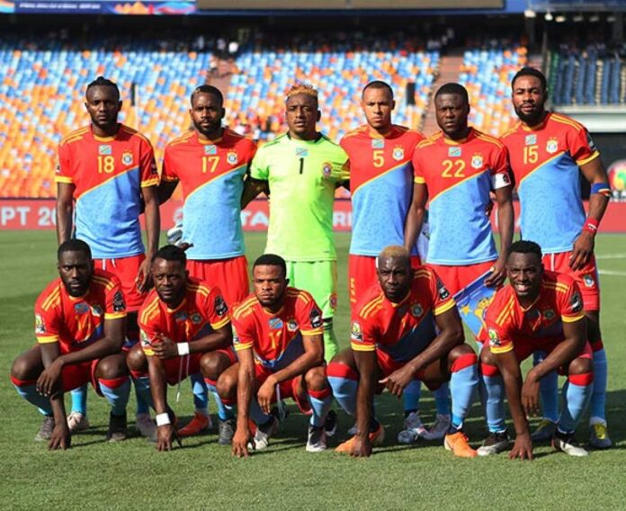 Congolese Football Players In Action