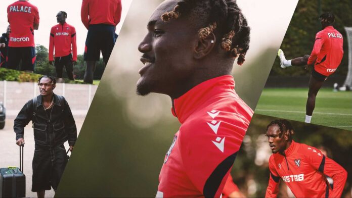 Crystal Palace Football Team Training