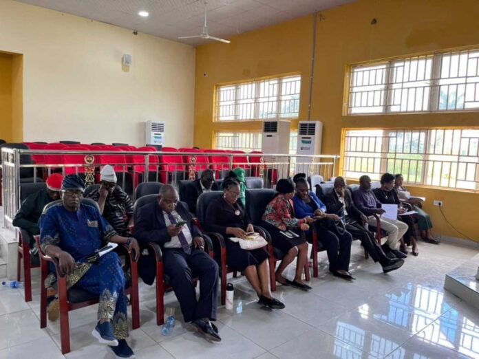 Dr. Adeola Kehinde, Fuoye Law Faculty Orientation