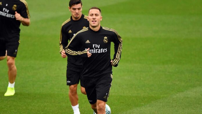 Eden Hazard Training Session