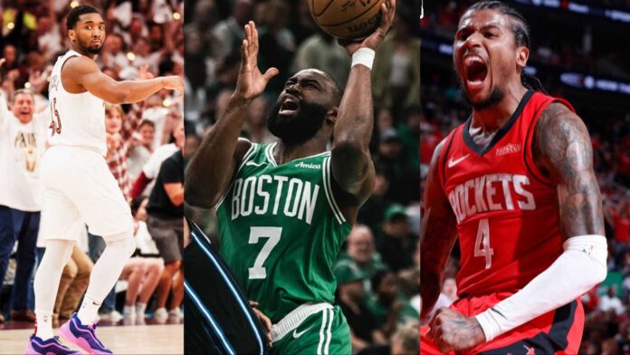 Houston Rockets Vs Boston Celtics Basketball Game