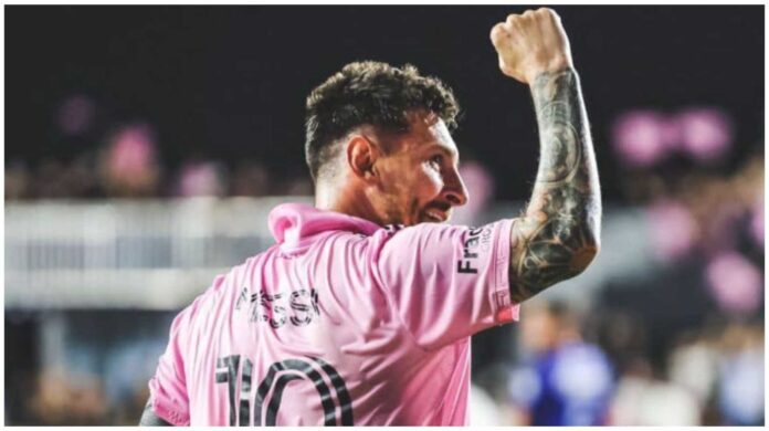 Inter Miami Lionel Messi Celebration