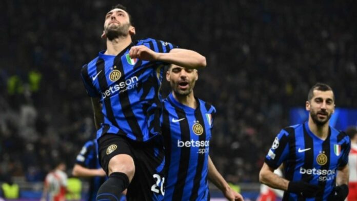 Inter Milan Team Photo, Champions League Action