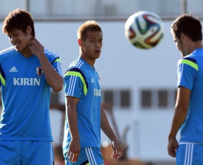 Japan Soccer Team Training Session