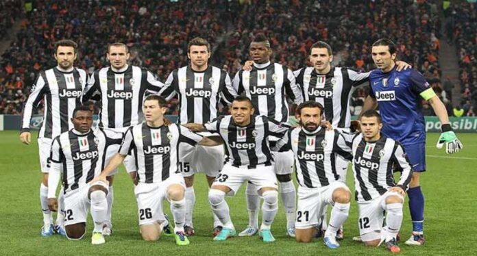 Juventus Football Team In Champions League