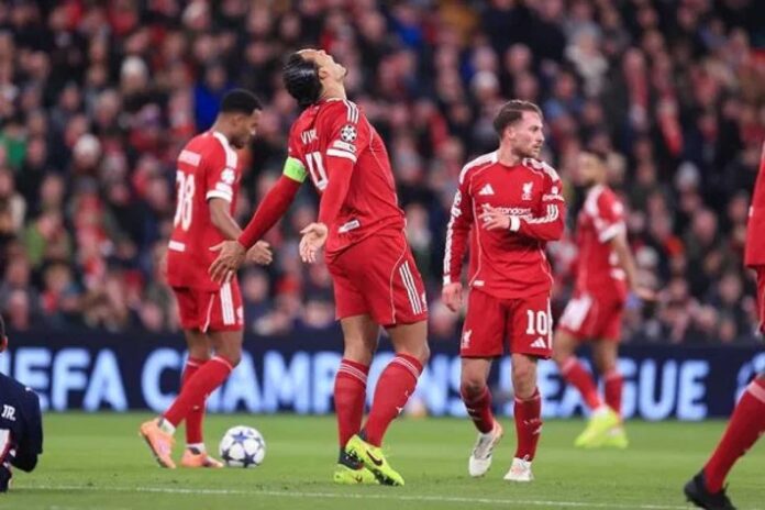 Liverpool Loss Against Psv In Champions League