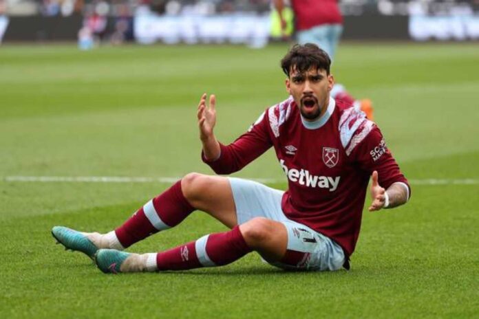 Lucas Paqueta Red Card Incident