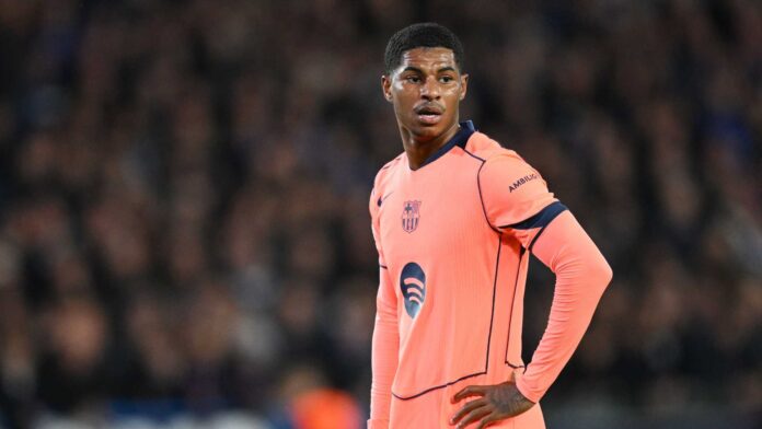 Marcus Rashford Barcelona Training