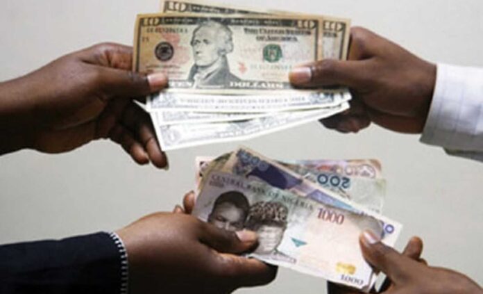 Naira Notes And Us Dollars Exchange Context