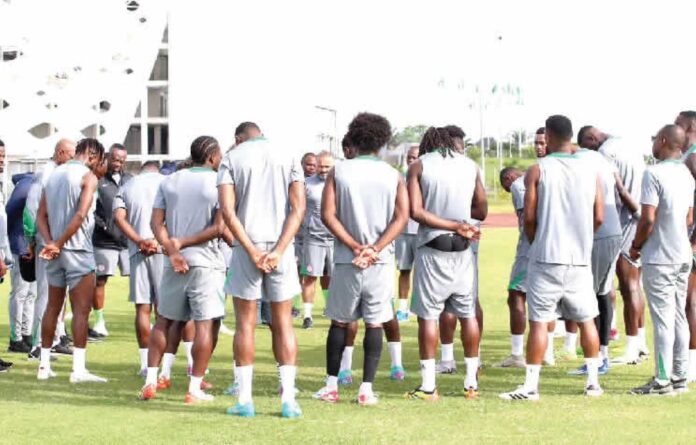 Nigeria Super Eagles Training Boycott