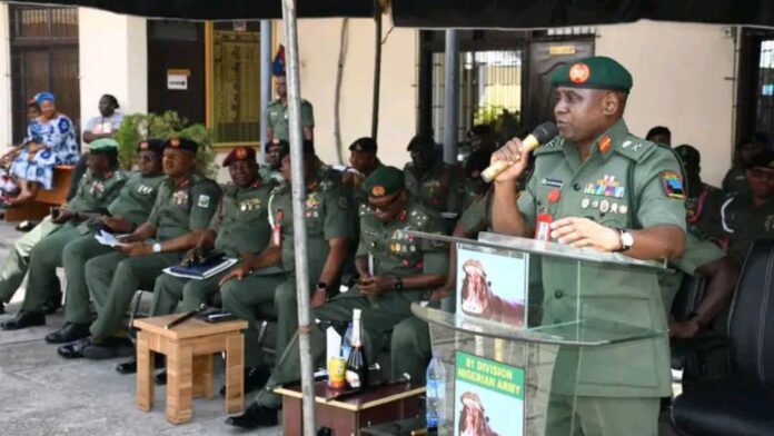 Nigerian Army Officers Promotion Event