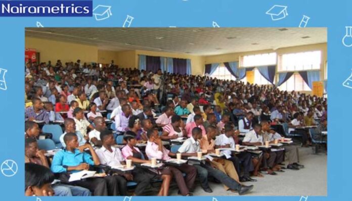 Nigerian Education Loan Fund Logo And Students Studying