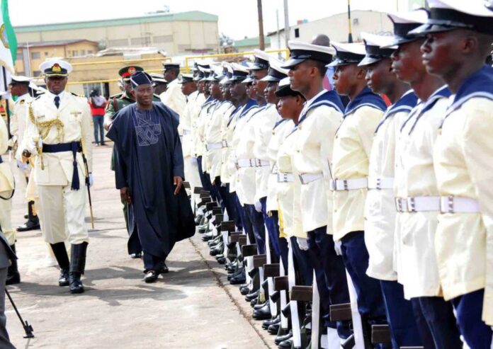 Nigerian Navy Officers Promotion Ceremony