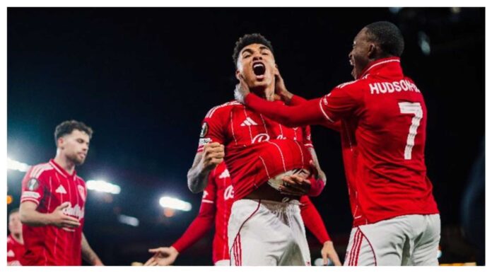 Nottingham Forest Vs Malmö Europa League Match