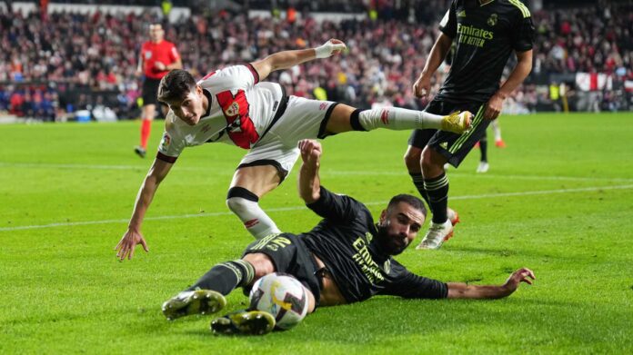 Real Madrid Vs Rayo Vallecano Match Action