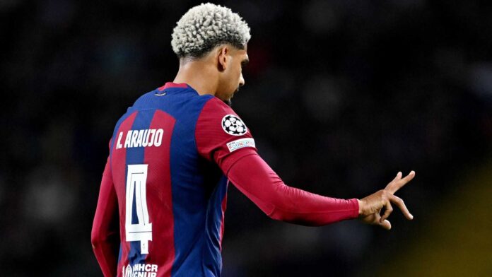 Ronald Araujo Barcelona Football Player