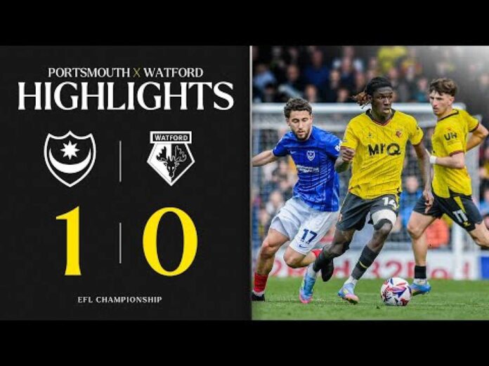 Stoke City Vs Portsmouth Efl Championship Match