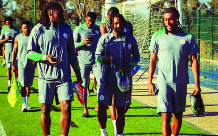Super Eagles Players Training In Morocco