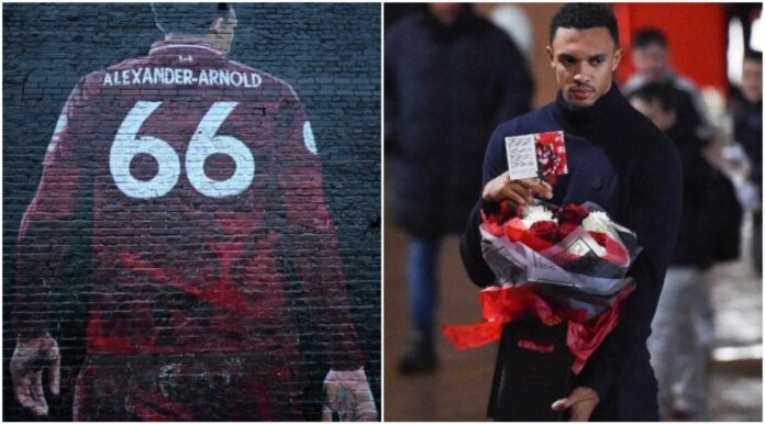 Trent Alexander Arnold Mural Vandalism